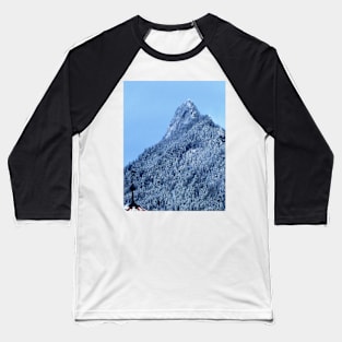 Dent de Chamois Mountain near Gruyeres, Switzerland Baseball T-Shirt